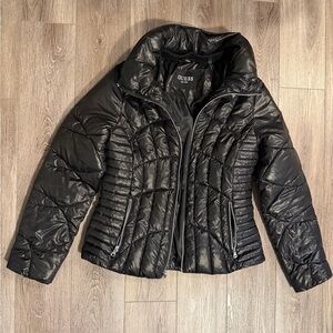 Guess Black Puffer Jacket